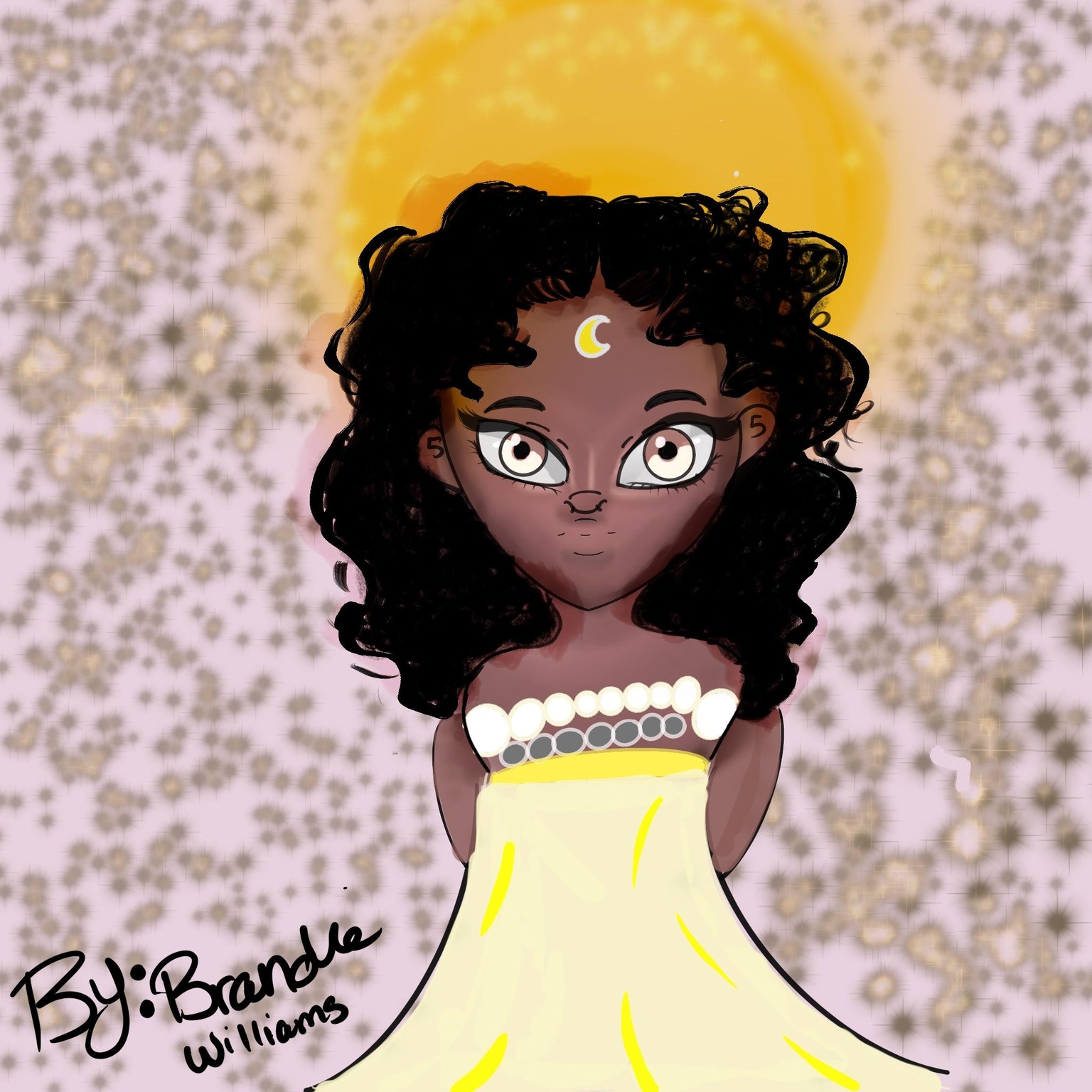 Moon princess - image 1 - student project