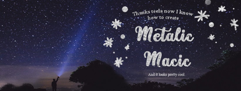 Metalic Magic workshop - image 2 - student project