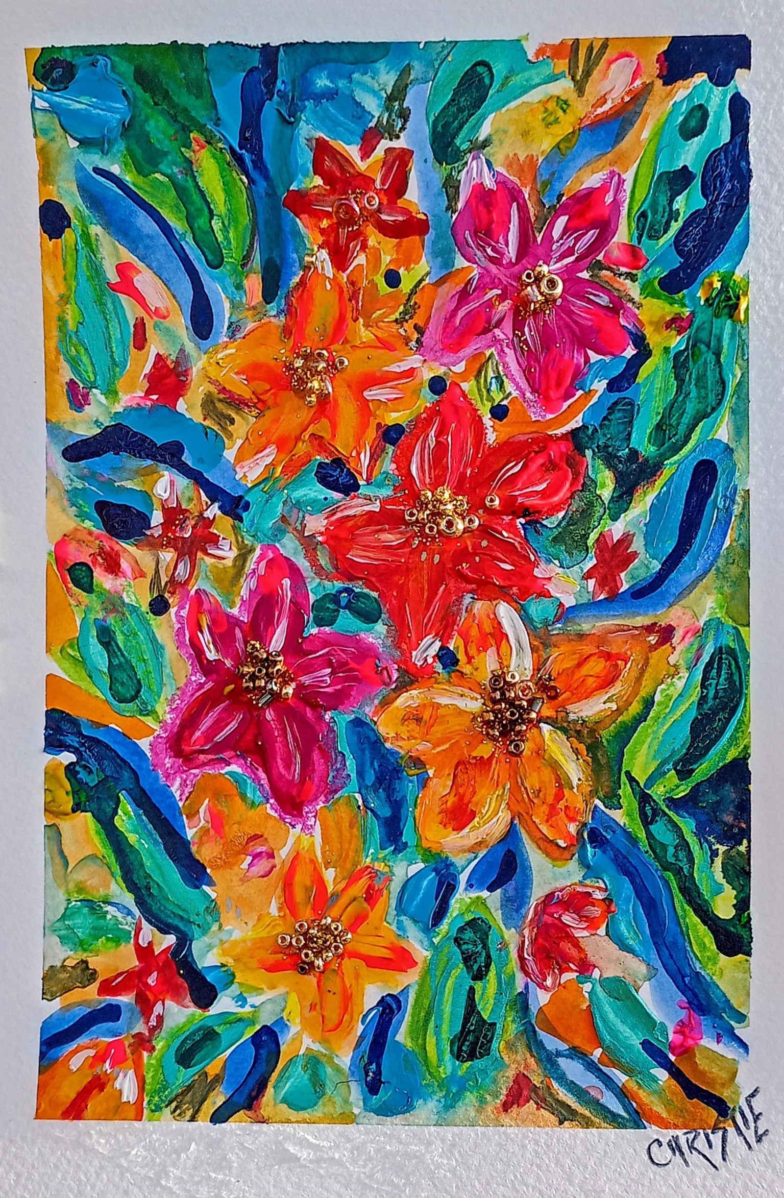Explore creativity - Mixed Floral Floral - image 1 - student project