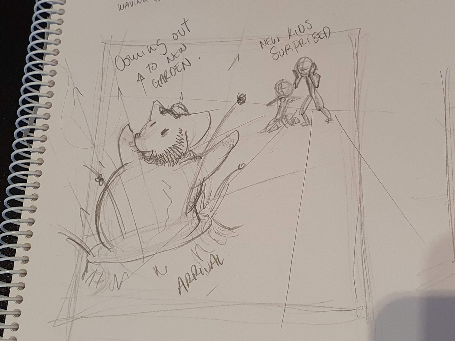 Willie Wombat travels through the magic tunnel... - image 5 - student project