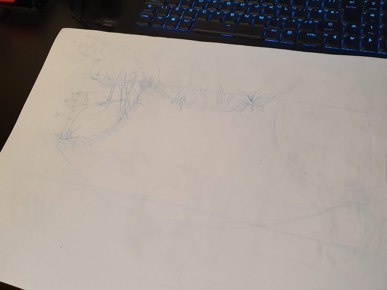Willie Wombat travels through the magic tunnel... - image 8 - student project
