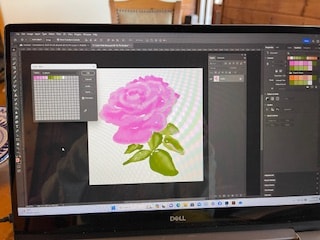 Practice Color Indexing - Watercolor Rose - image 2 - student project