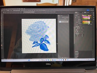 Practice Color Indexing - Watercolor Rose - image 3 - student project