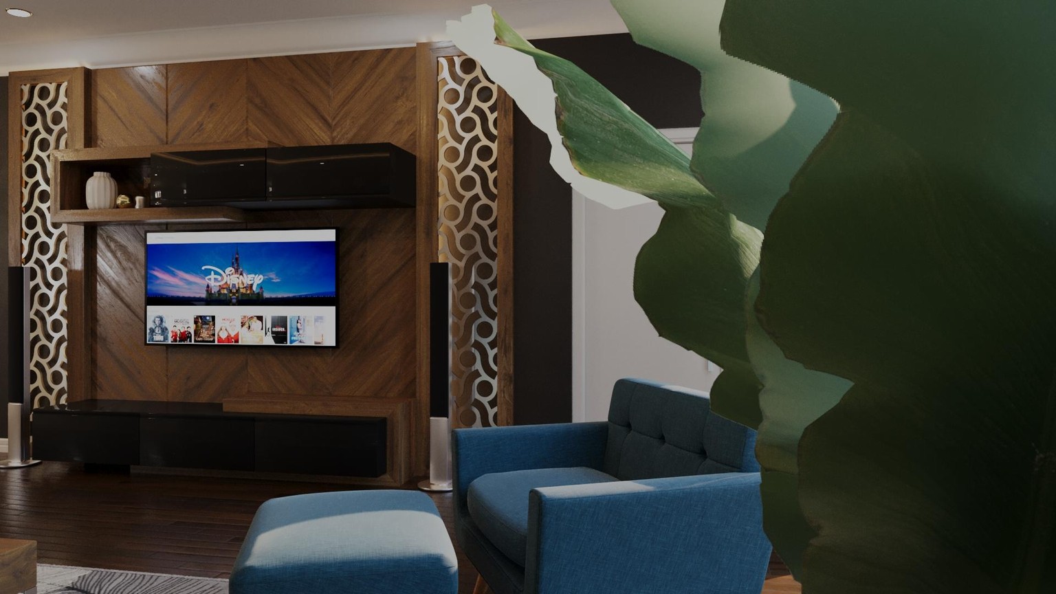 Interior rendering with 3DS MAX and Corona - image 2 - student project
