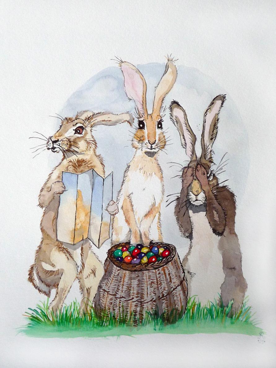 Lost Easter bunnies - image 1 - student project