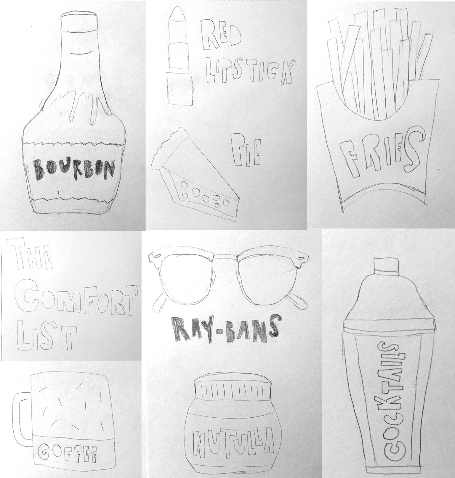 The Comfort List - image 1 - student project