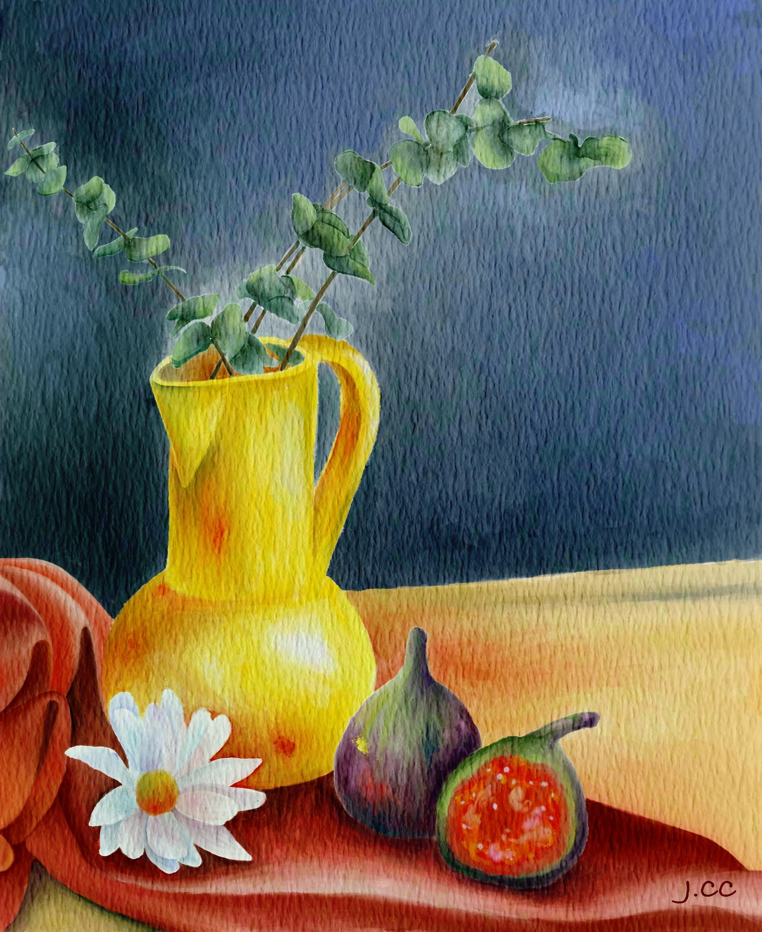 Oil color liked Watercolor  still alive - image 1 - student project