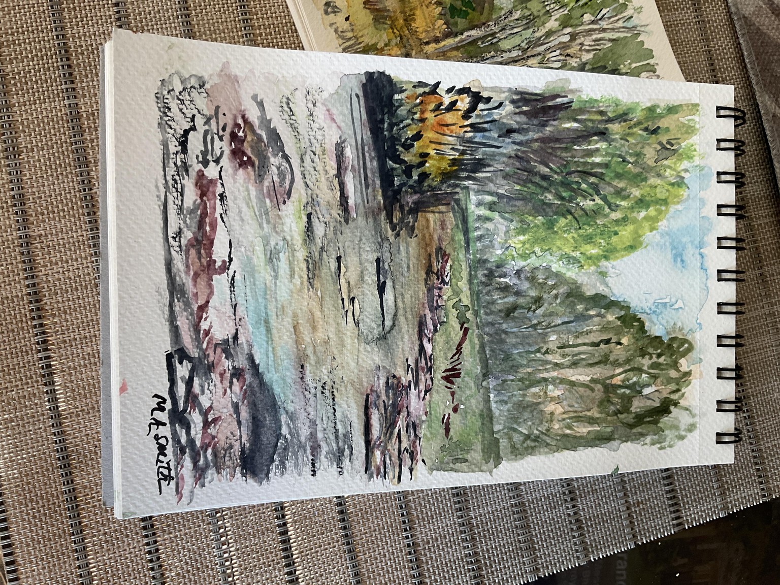 Water color landscapes made easy - image 2 - student project