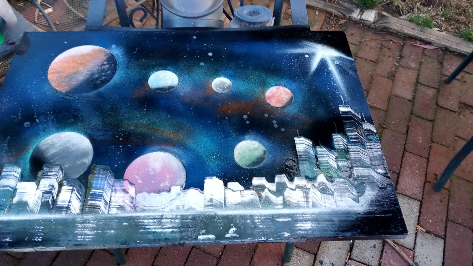 Spray paint art - image 1 - student project