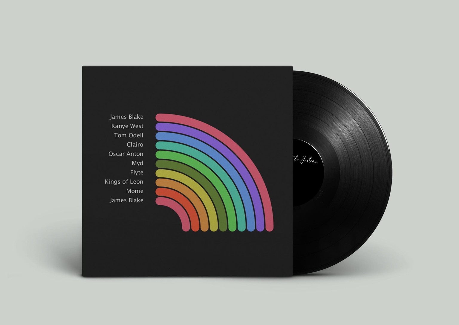 Spotify visualization - image 1 - student project