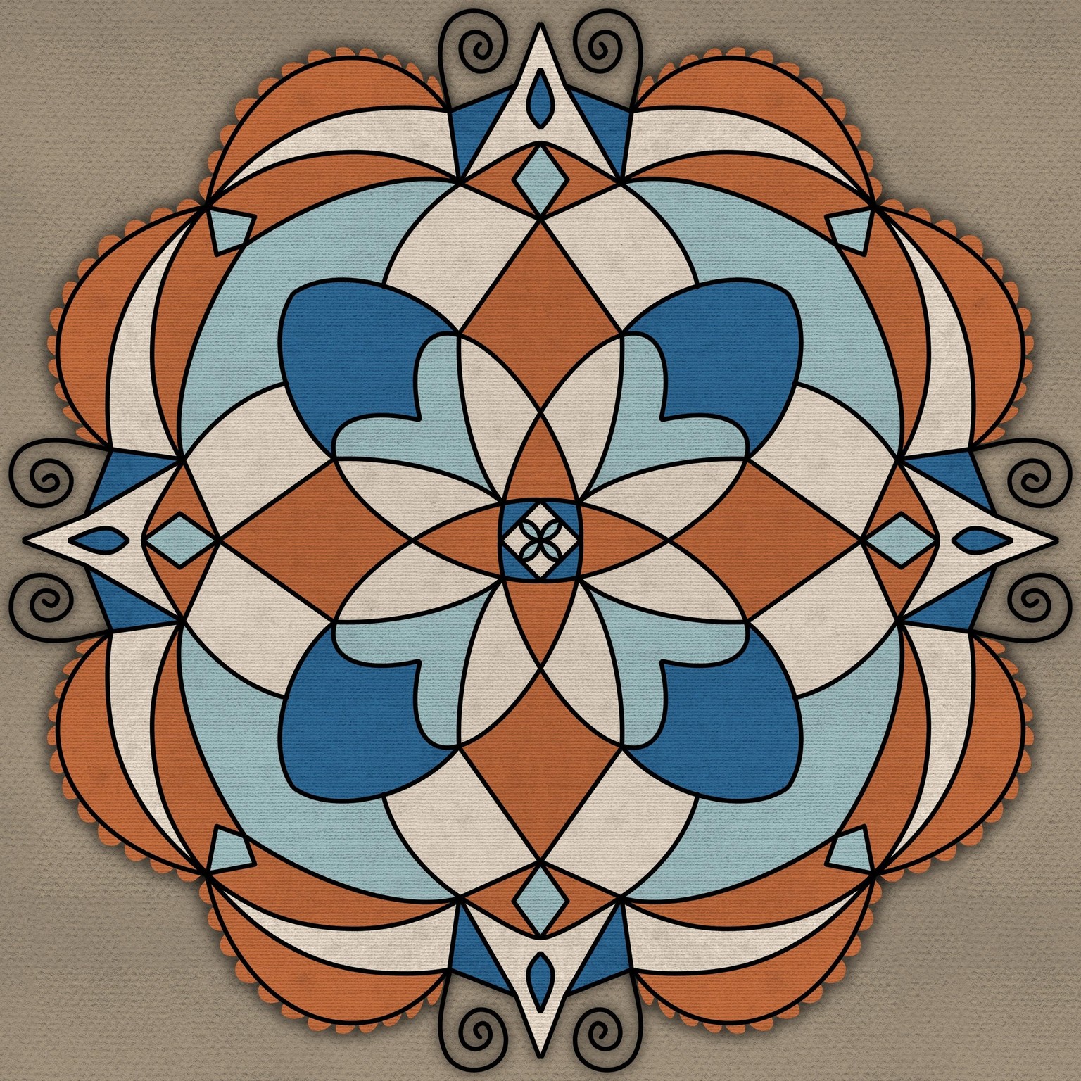 Mandala - image 1 - student project