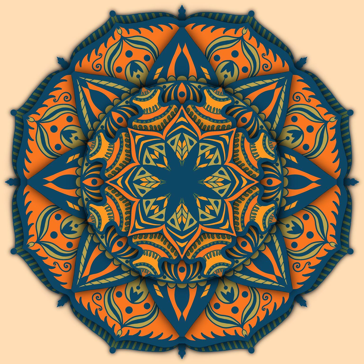 My mandalas:) - image 1 - student project