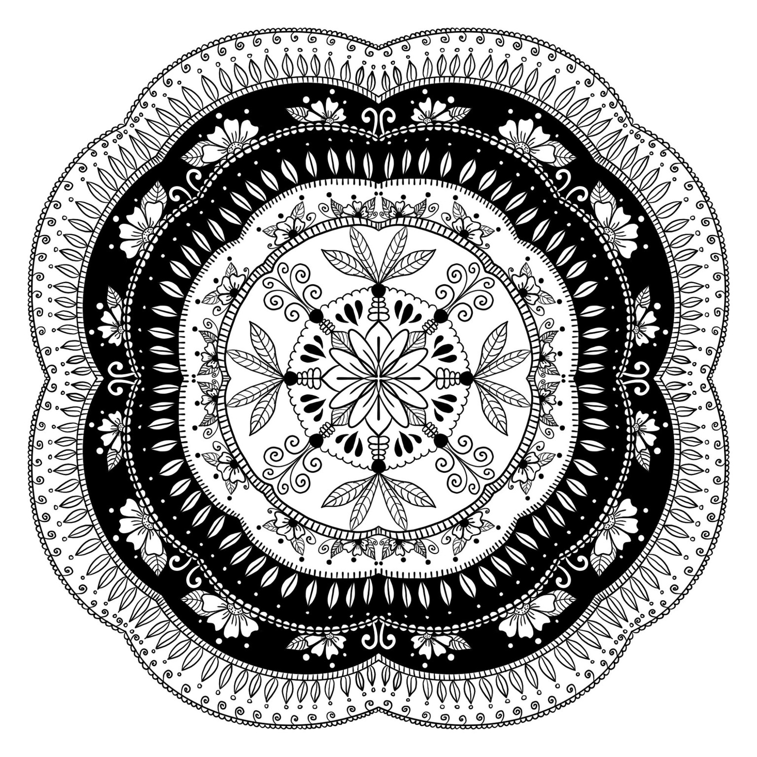 Mandala - image 1 - student project