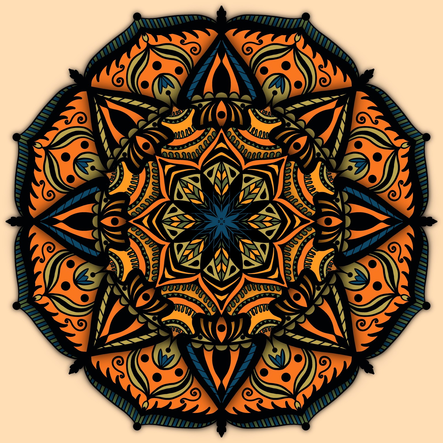 My mandalas:) - image 2 - student project
