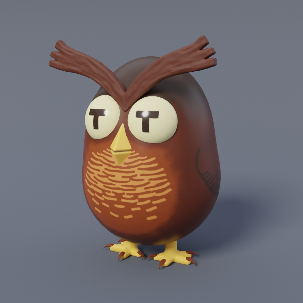 Cool Speckled Owl - image 1 - student project