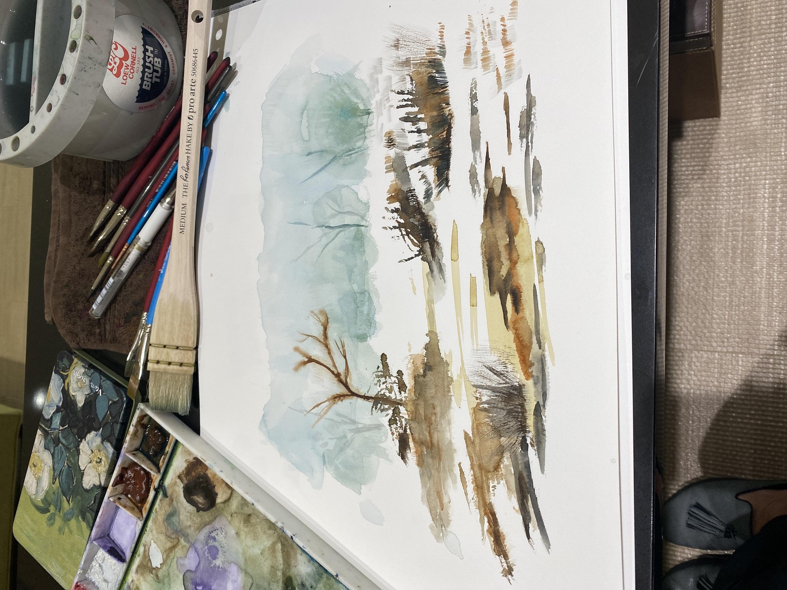 Hake brush practice - image 1 - student project