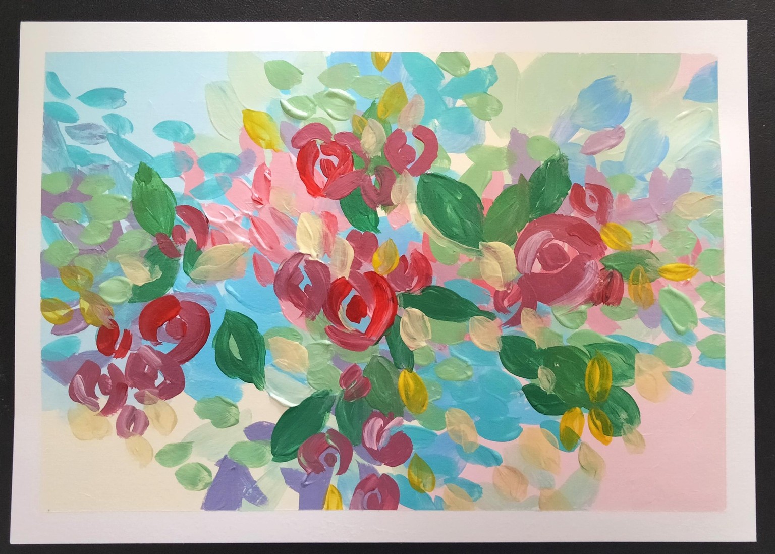 Abstract roses - image 1 - student project