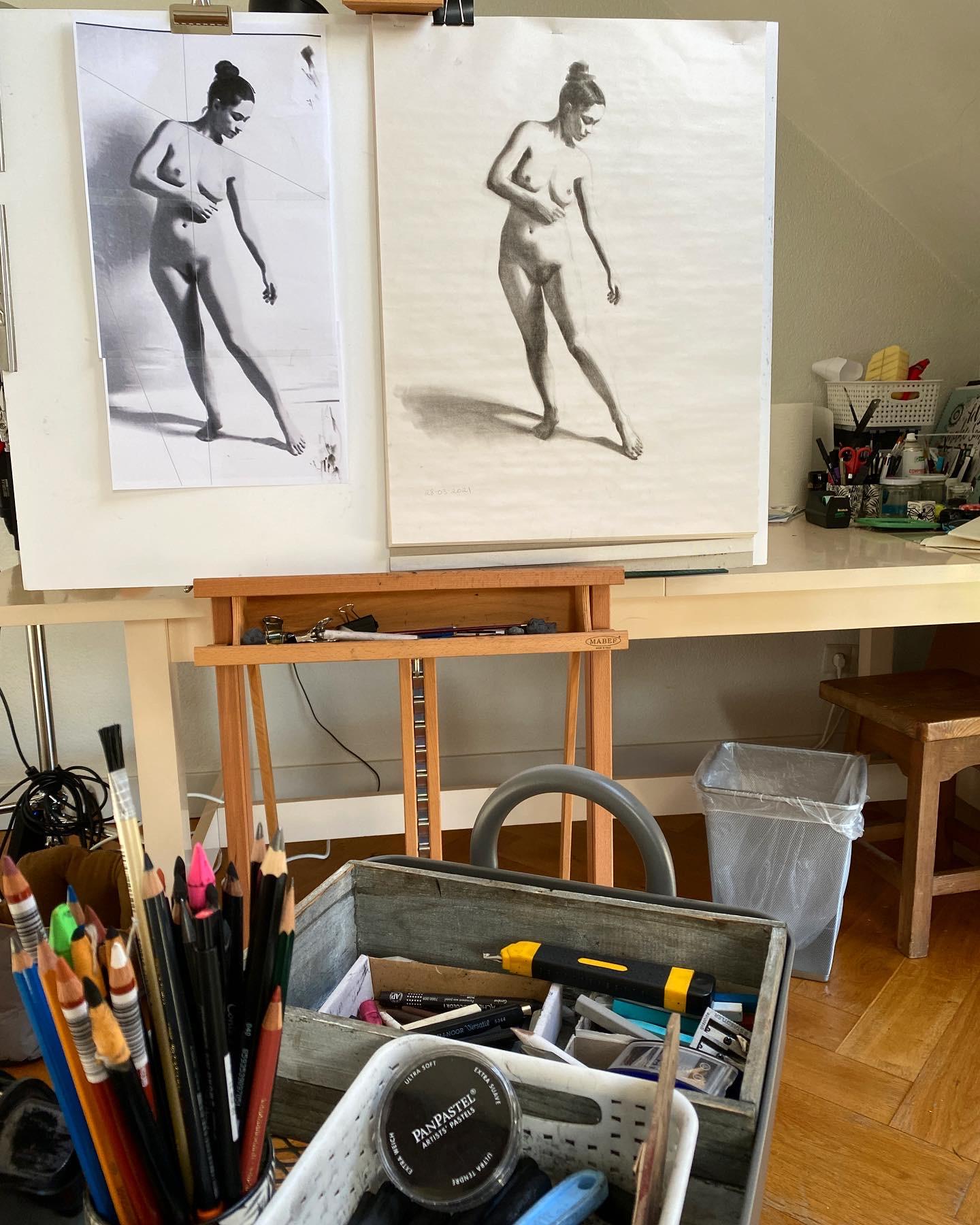 Update 18 April - 2021 : Lori's Gesture drawing project - image 4 - student project