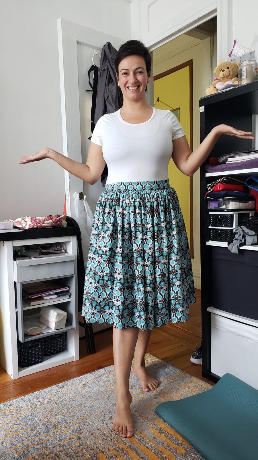 My first skirt ever! - image 1 - student project