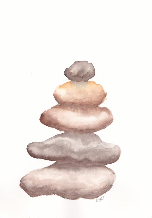 Mindful Watercolour - image 3 - student project