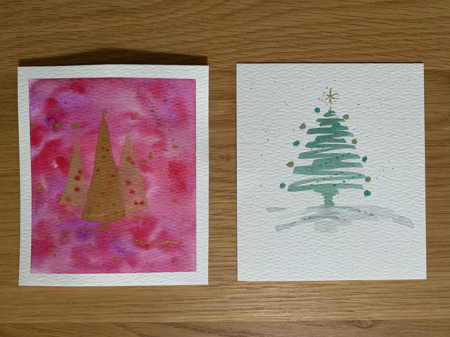 Whimsical Christmas Trees - image 4 - student project