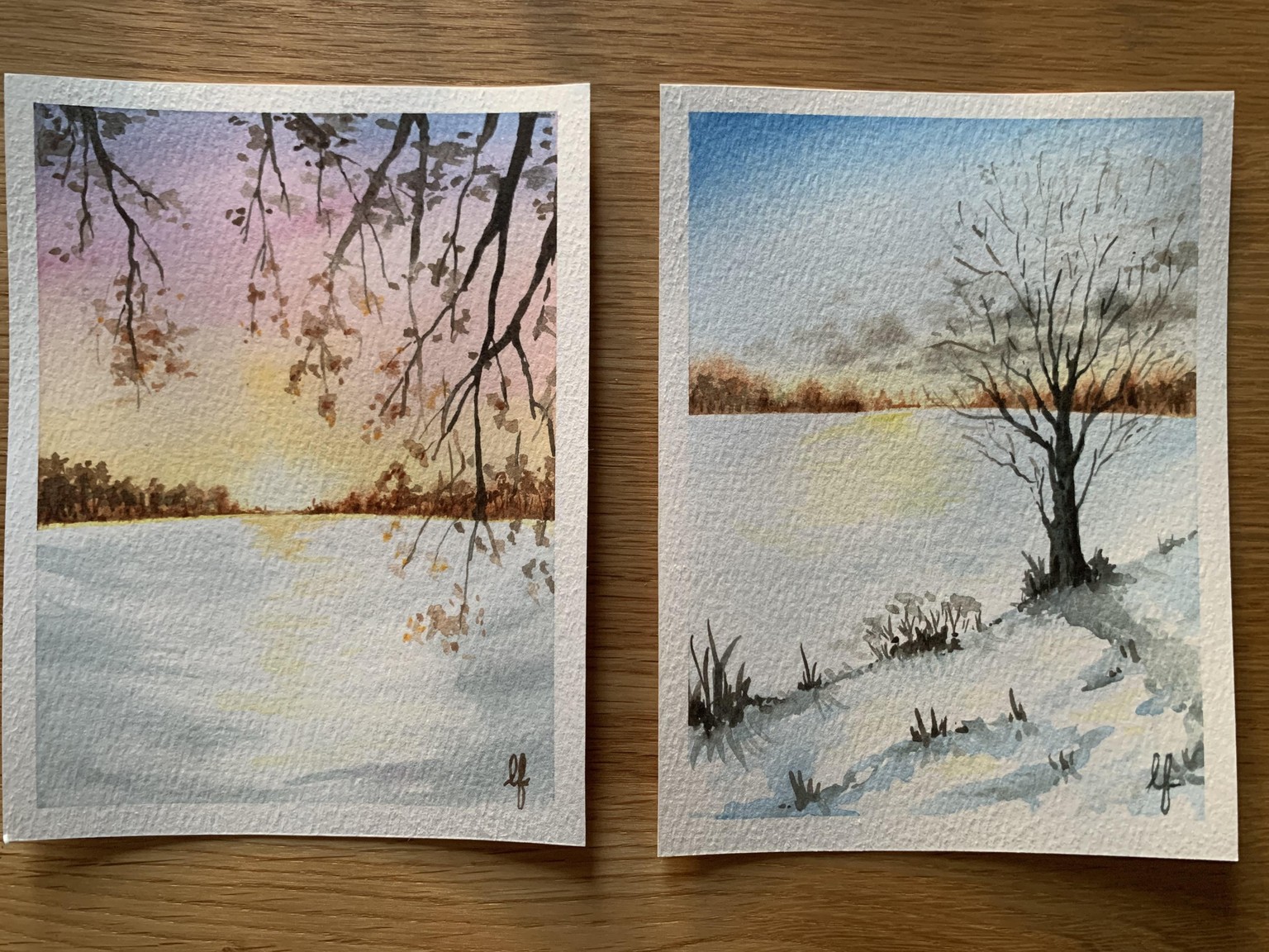 Winter landscapes - image 1 - student project