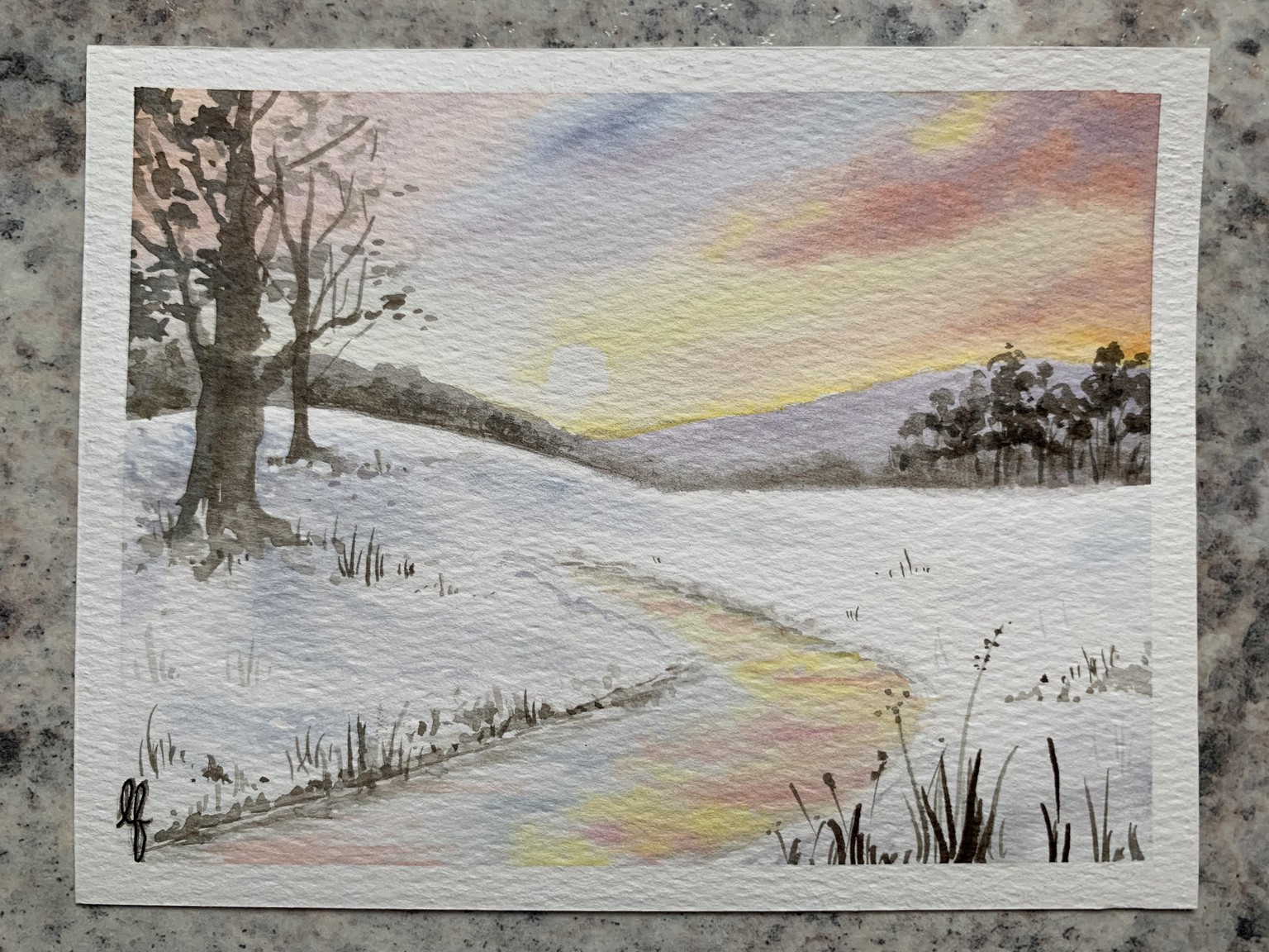 Winter Landscape - image 1 - student project