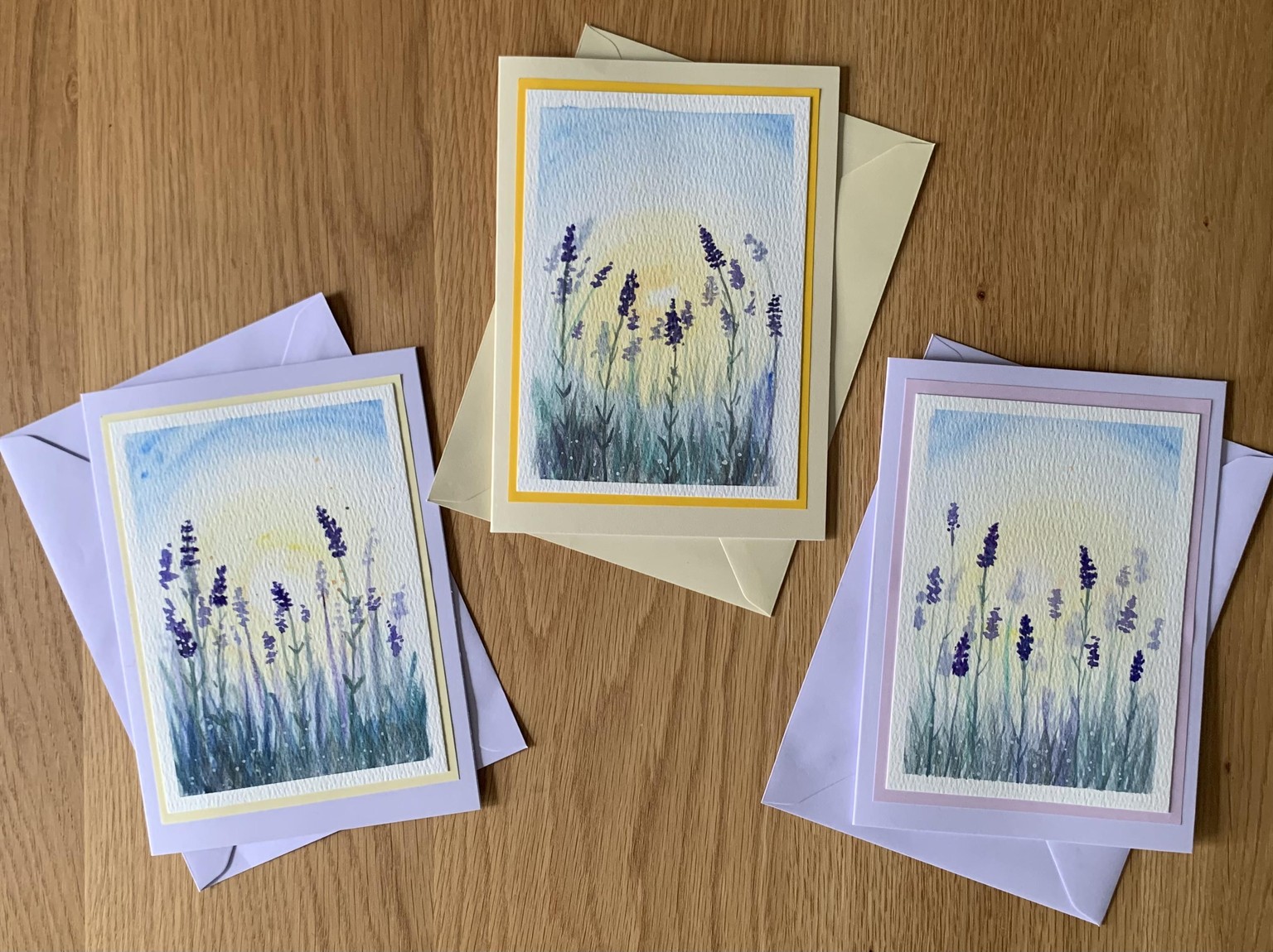 Lavender field - image 1 - student project
