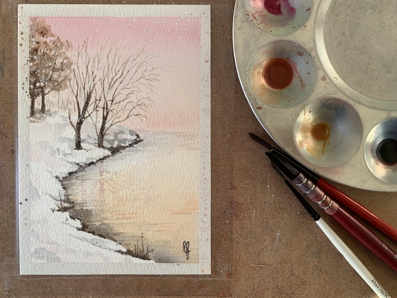 Winter landscape - image 1 - student project