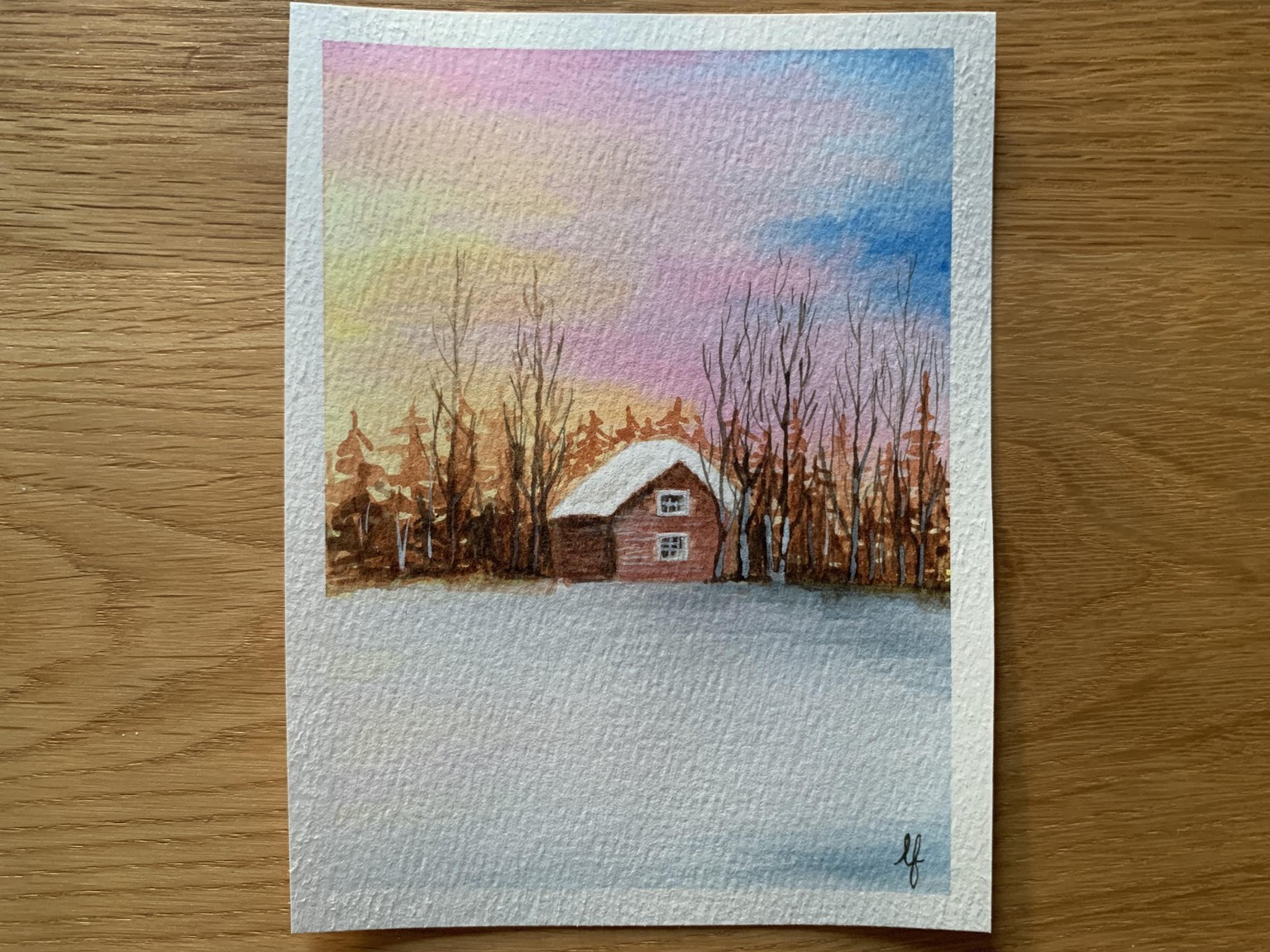 Winter landscapes - image 3 - student project