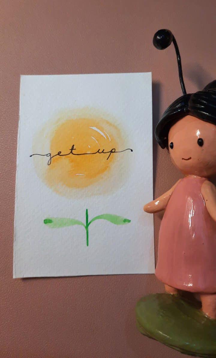 Mindfulness with watercolor - image 2 - student project