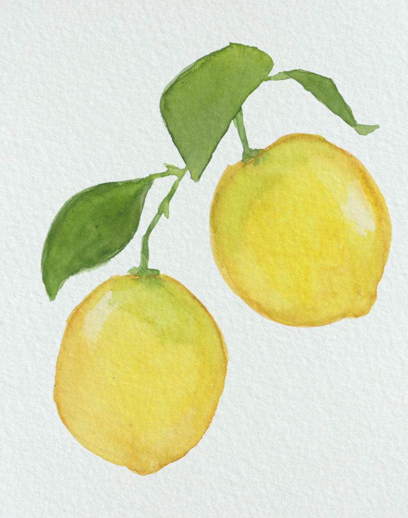 ⁂ midnight arting: lemons - image 2 - student project