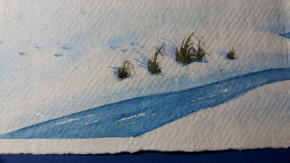 Winter Xmas card - image 3 - student project
