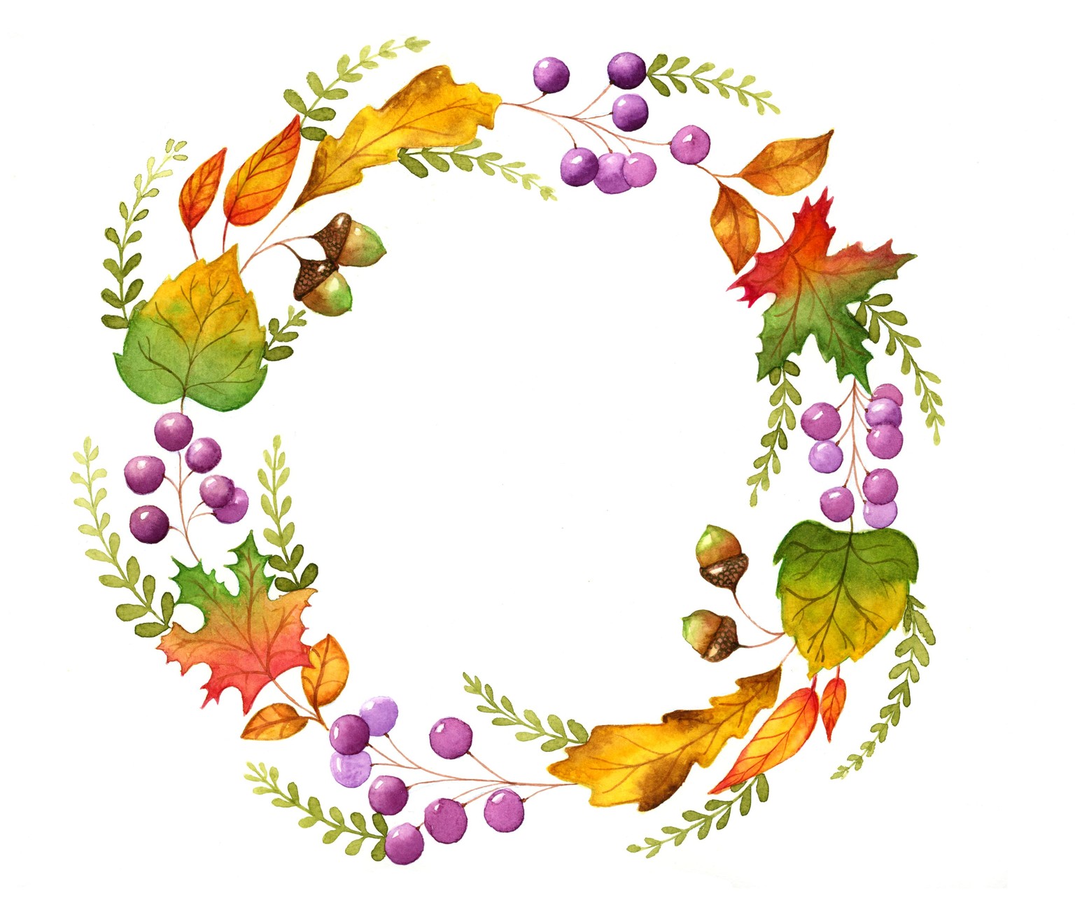 Forest wreath - image 2 - student project