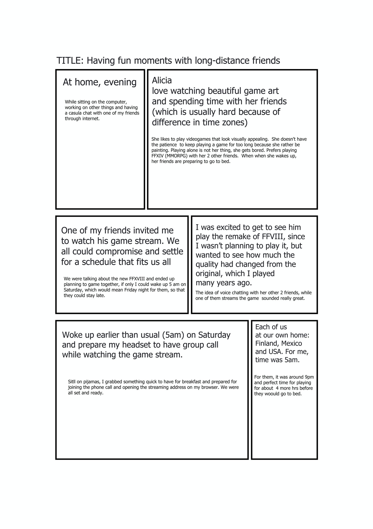 Friends and video games - image 2 - student project