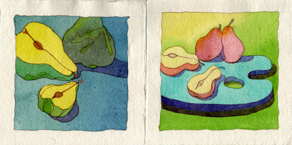 Colorful pears - image 2 - student project