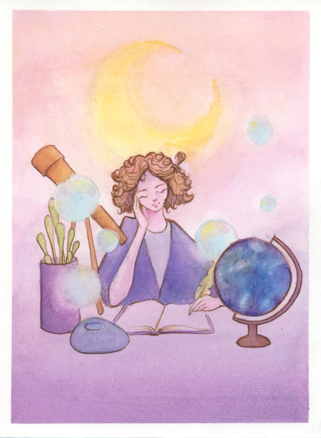 Astrology dreamer - image 2 - student project