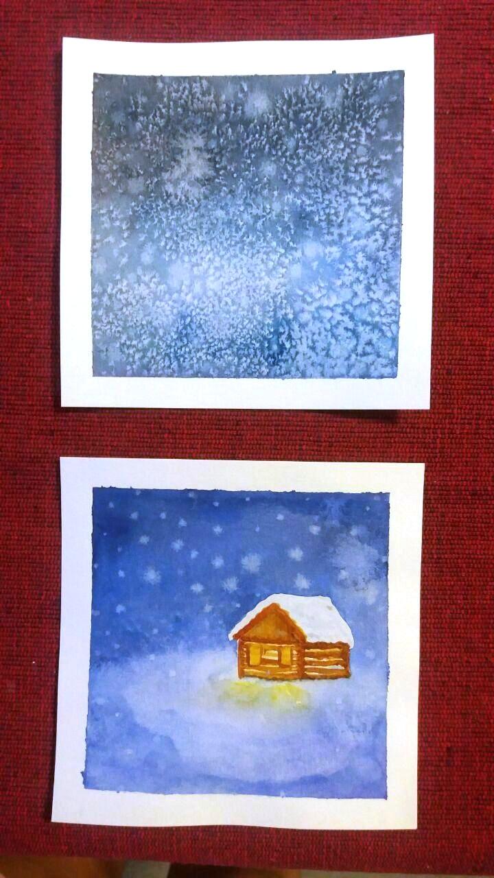 Playing with snow - image 2 - student project