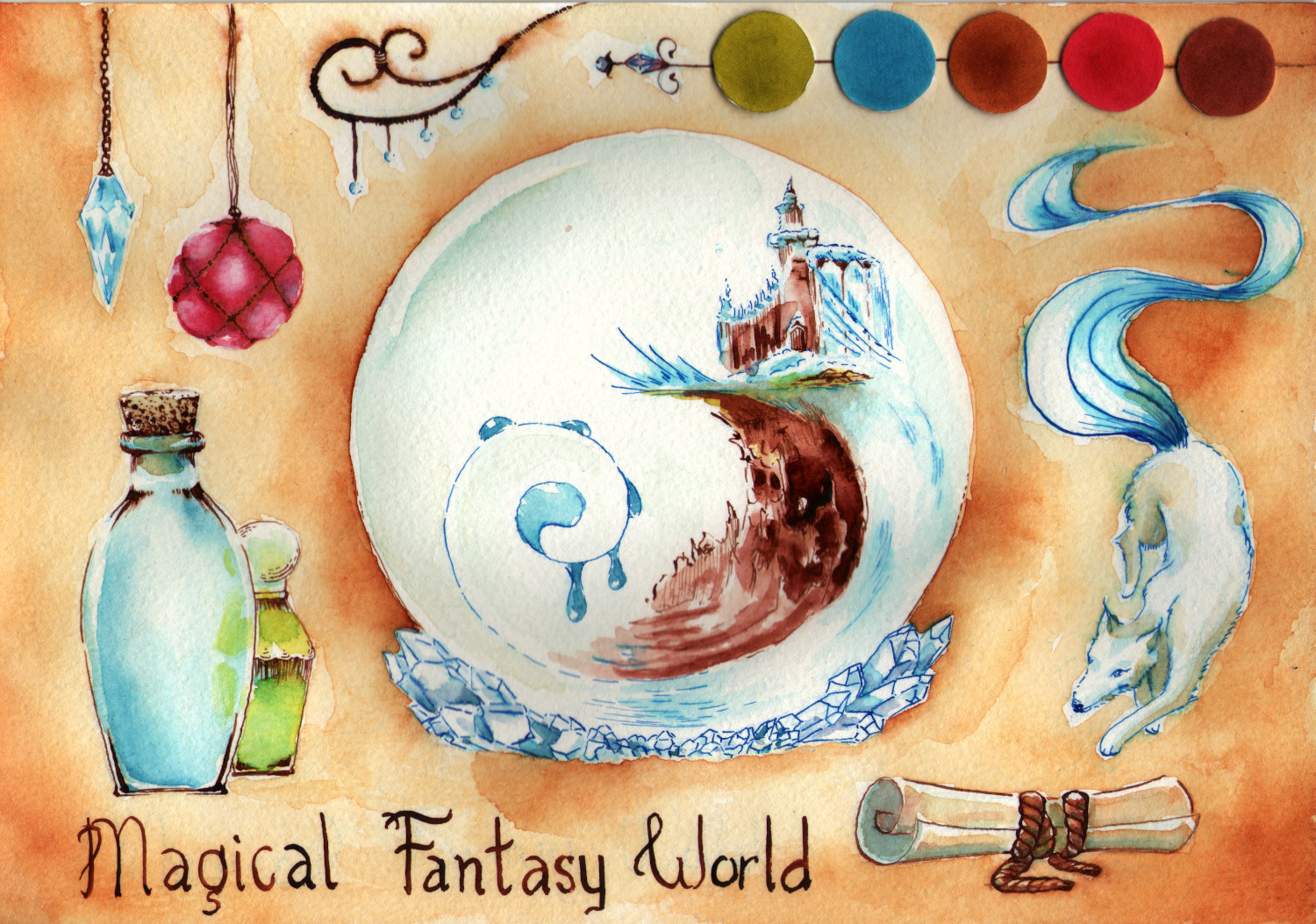 Fantasy mood board - image 5 - student project