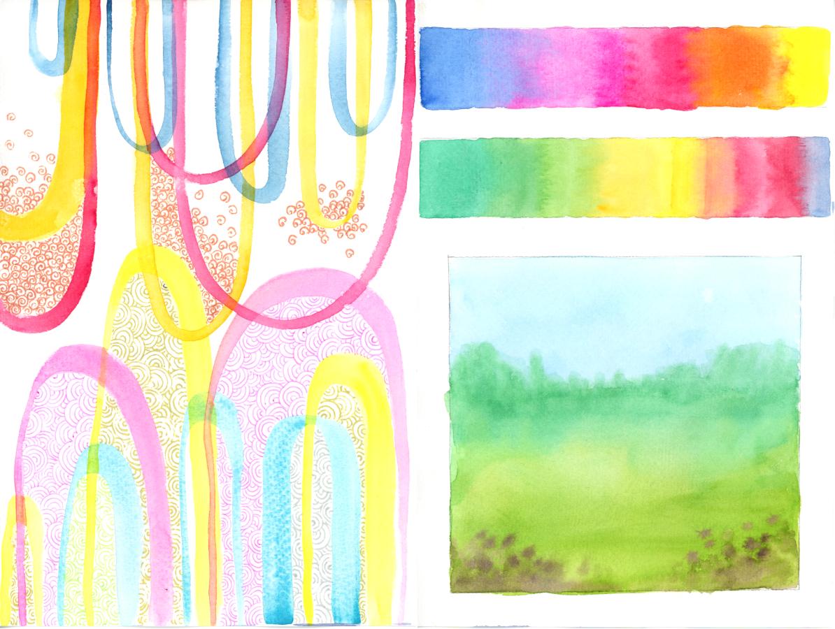 Watercolor gym - image 2 - student project