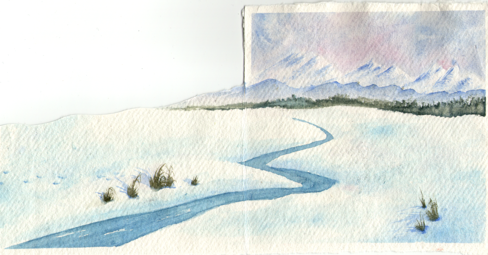Winter Xmas card - image 5 - student project