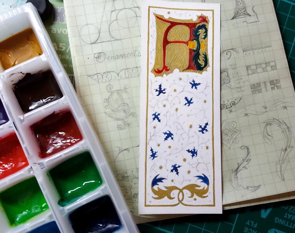 Illuminated bookmark - image 5 - student project