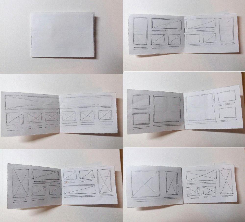 Sketchbook layout practice: 80's doodles - image 1 - student project