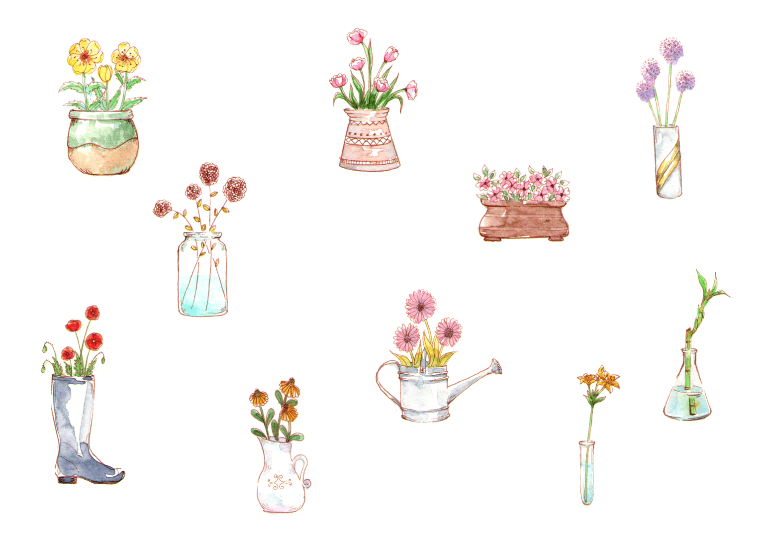 Spring flowers - image 2 - student project