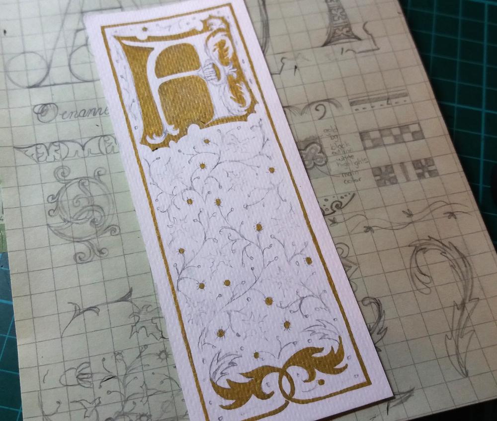 Illuminated bookmark - image 2 - student project
