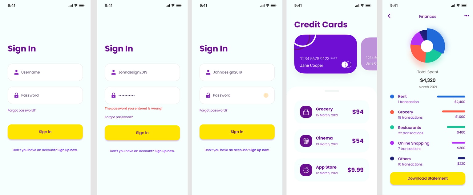 LANDING PAGE AND MOBILE APP PROJECTS - image 4 - student project