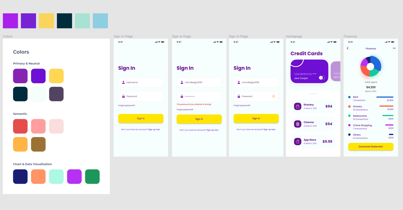 LANDING PAGE AND MOBILE APP PROJECTS - image 3 - student project