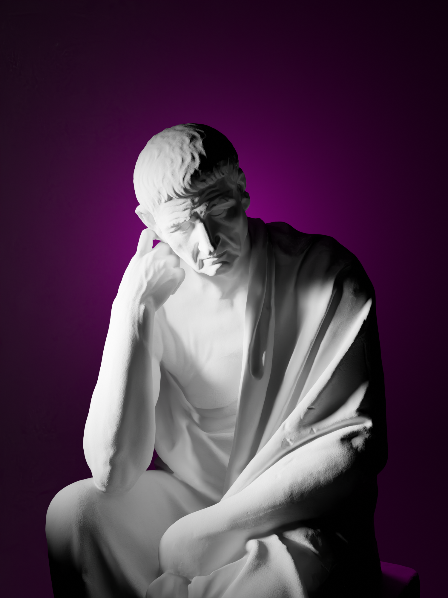 Lighting the thinker - image 1 - student project