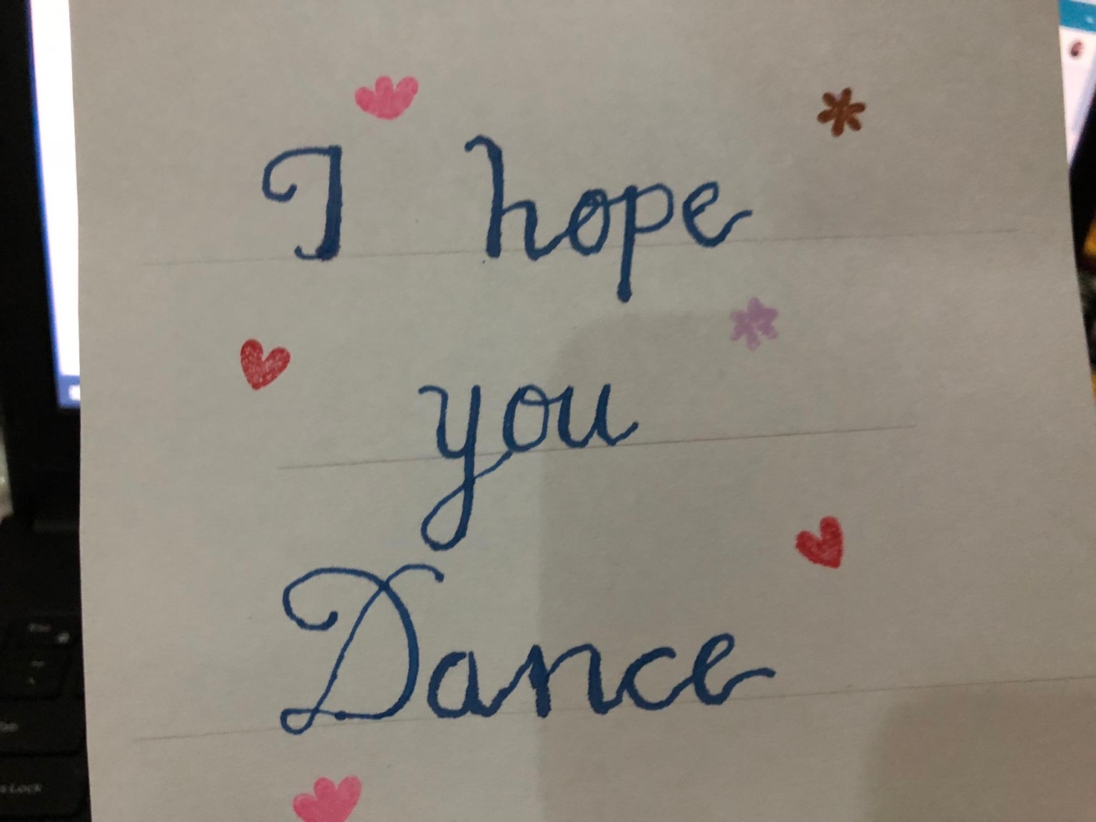 I hope you dance - image 1 - student project