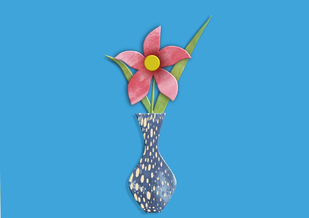 My Textured Flowers - image 1 - student project